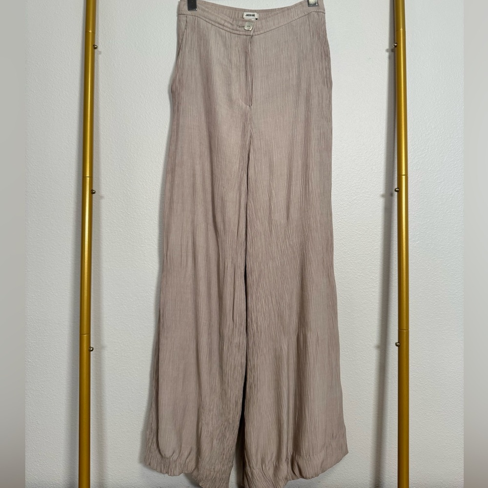 Jason Wu Wide-Leg Pants in Dusty Mauve